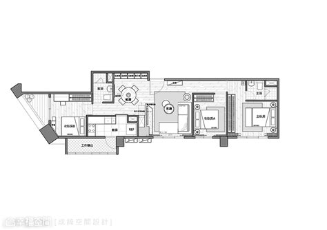 長方形格局裝潢|滿分規劃長型屋 現代簡約新面貌【比沙列室內裝修有限公司